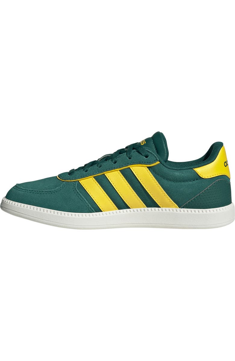 adidas Kids' Breaknet Sleek Sneaker, Alternate, color, Green/ Yellow/ Off White