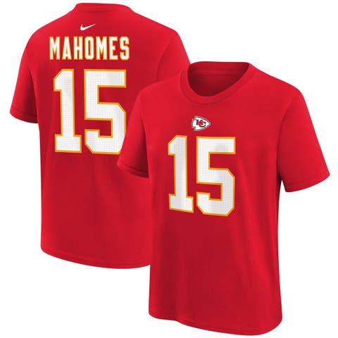 Youth Nike Patrick Mahomes Red Kansas City Chiefs Player Name & Number T-Shirt