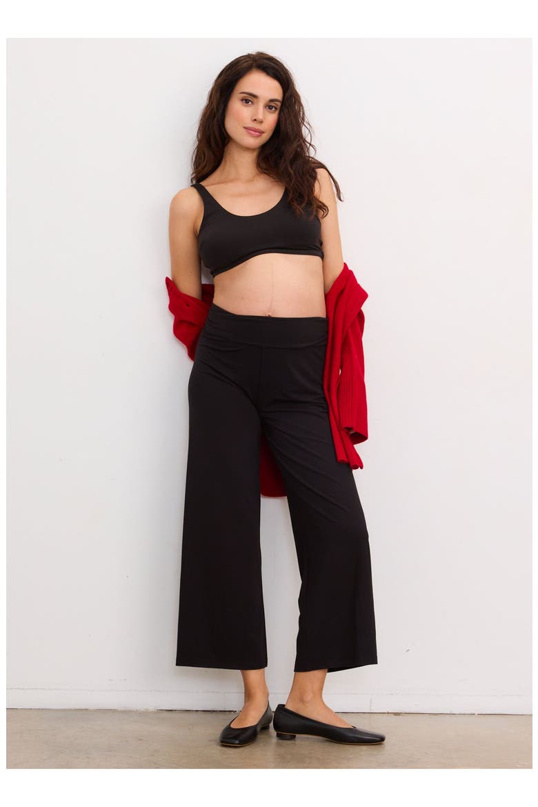 The Bodyflex Crop Perfect Pant, Main, color, Black