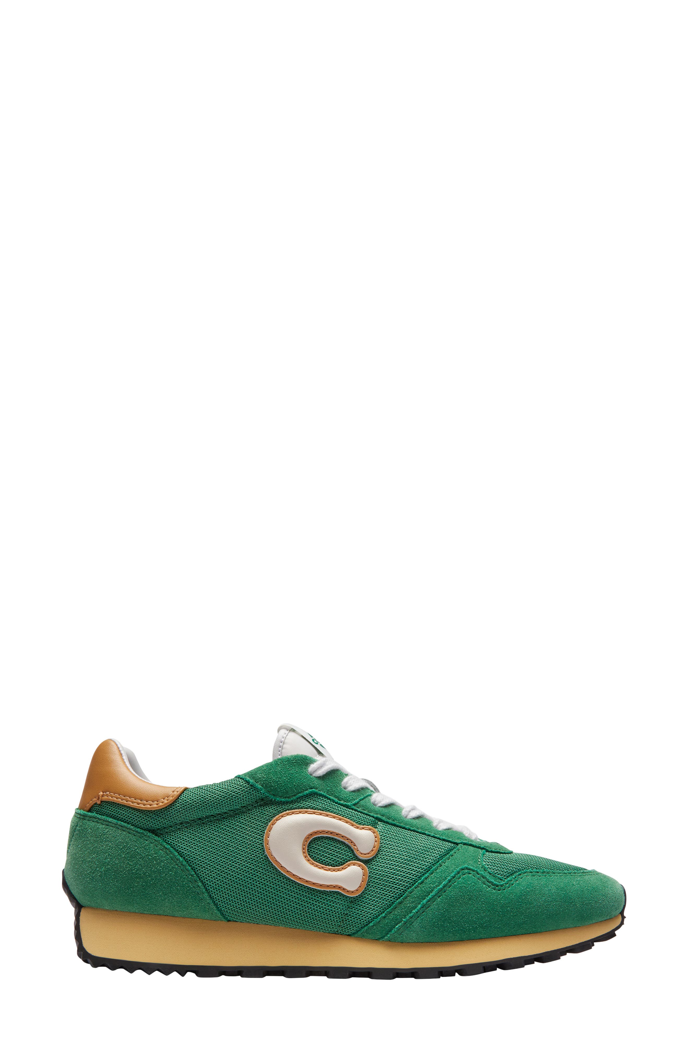 Retro Runner Sneaker, Alternate, color, SPORT GREEN
