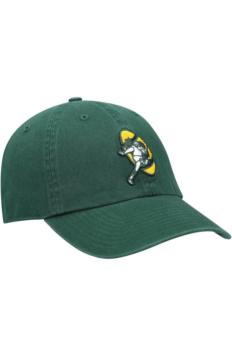 '47 Men's '47 Green Green Bay Packers Clean Up Legacy Adjustable Hat, Alternate, color, 