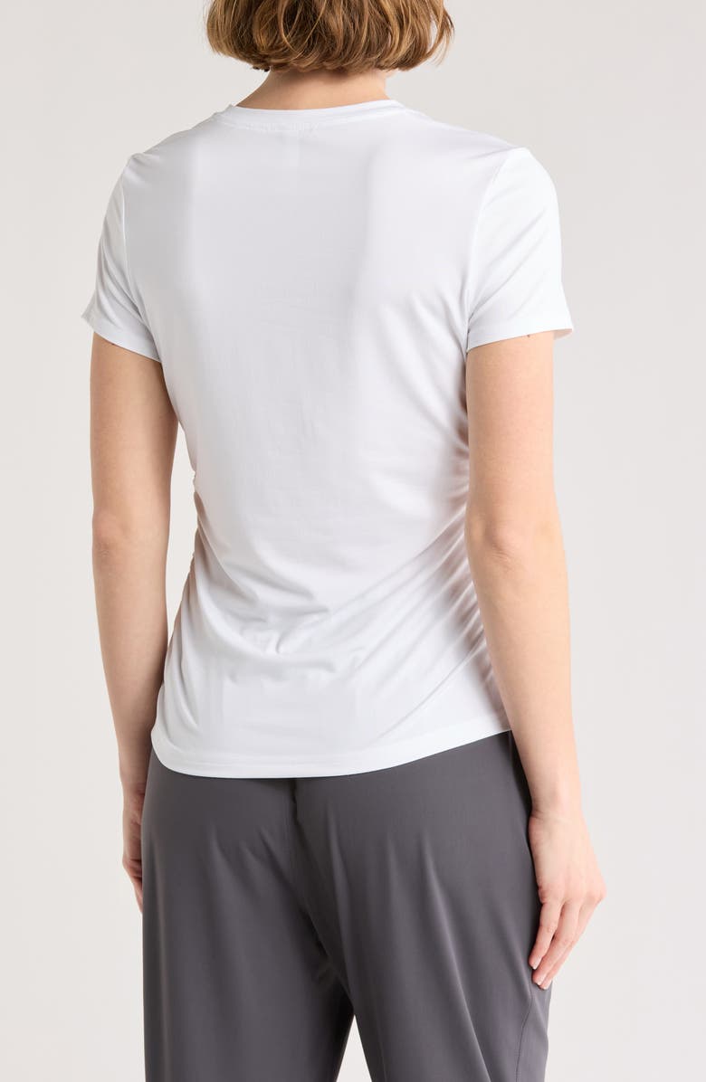 Z by Zella Atmosphere Side Cinched T-Shirt, Alternate, color,