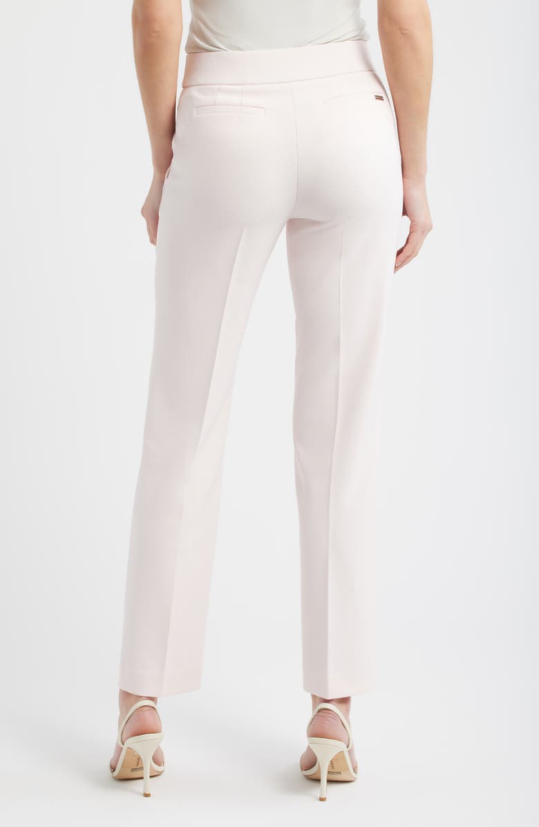Anne Klein High Waist Bootcut Pull-On Pants, Alternate, color, Soft Blossom