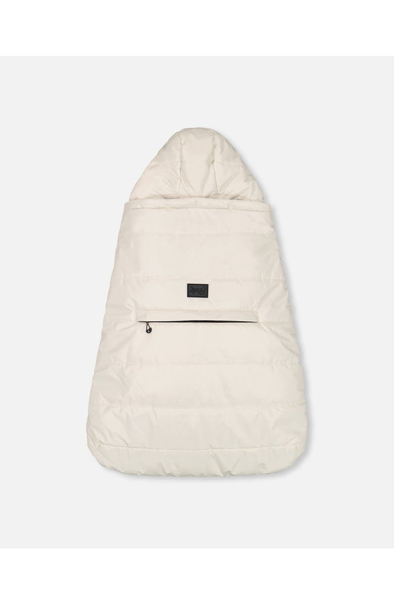 Deux par Deux Baby Unisex Multifunction 3-In-1 Envelope Silver White, Main, color,