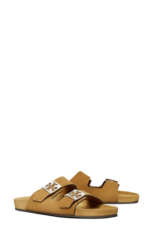 Tory Burch Mellow Slide Sandal In Brown
