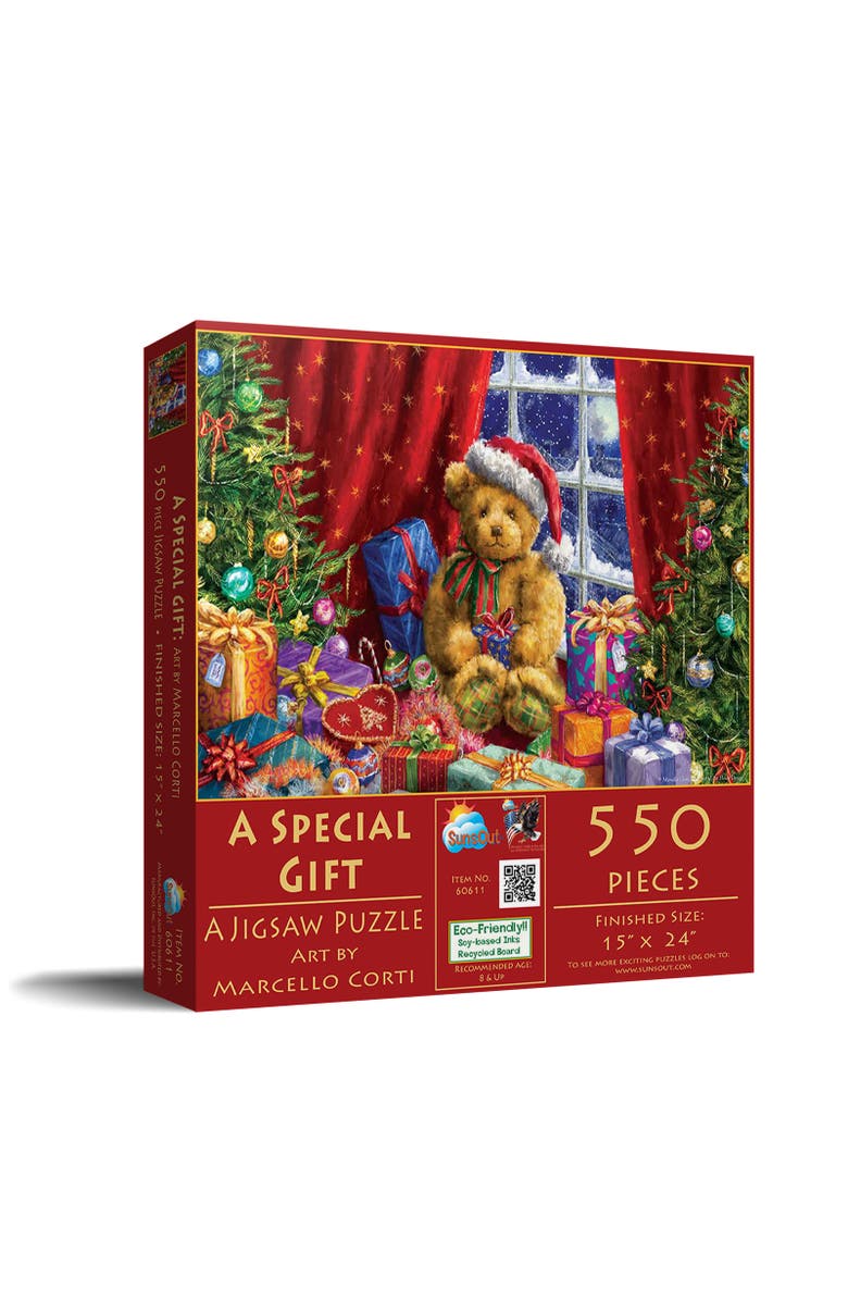 Sunsout A Special Gift 550 piece Jigsaw Puzzle for Adults, Main, color, Multicolor