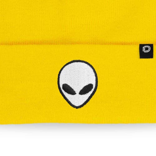Dalix Alien Beanie In Yellow