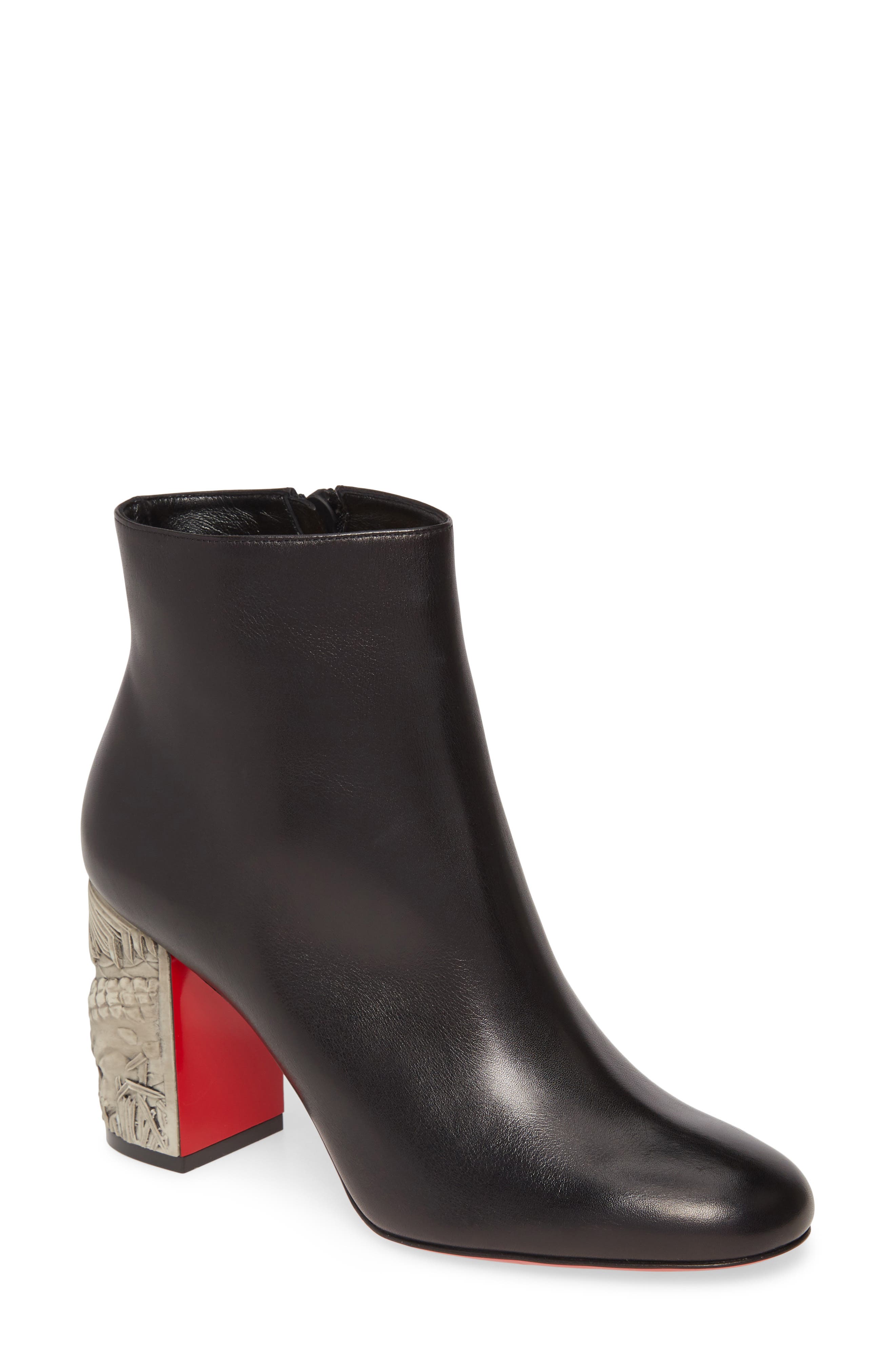 Christian Louboutin Scrunch Bootie, Main, color, 