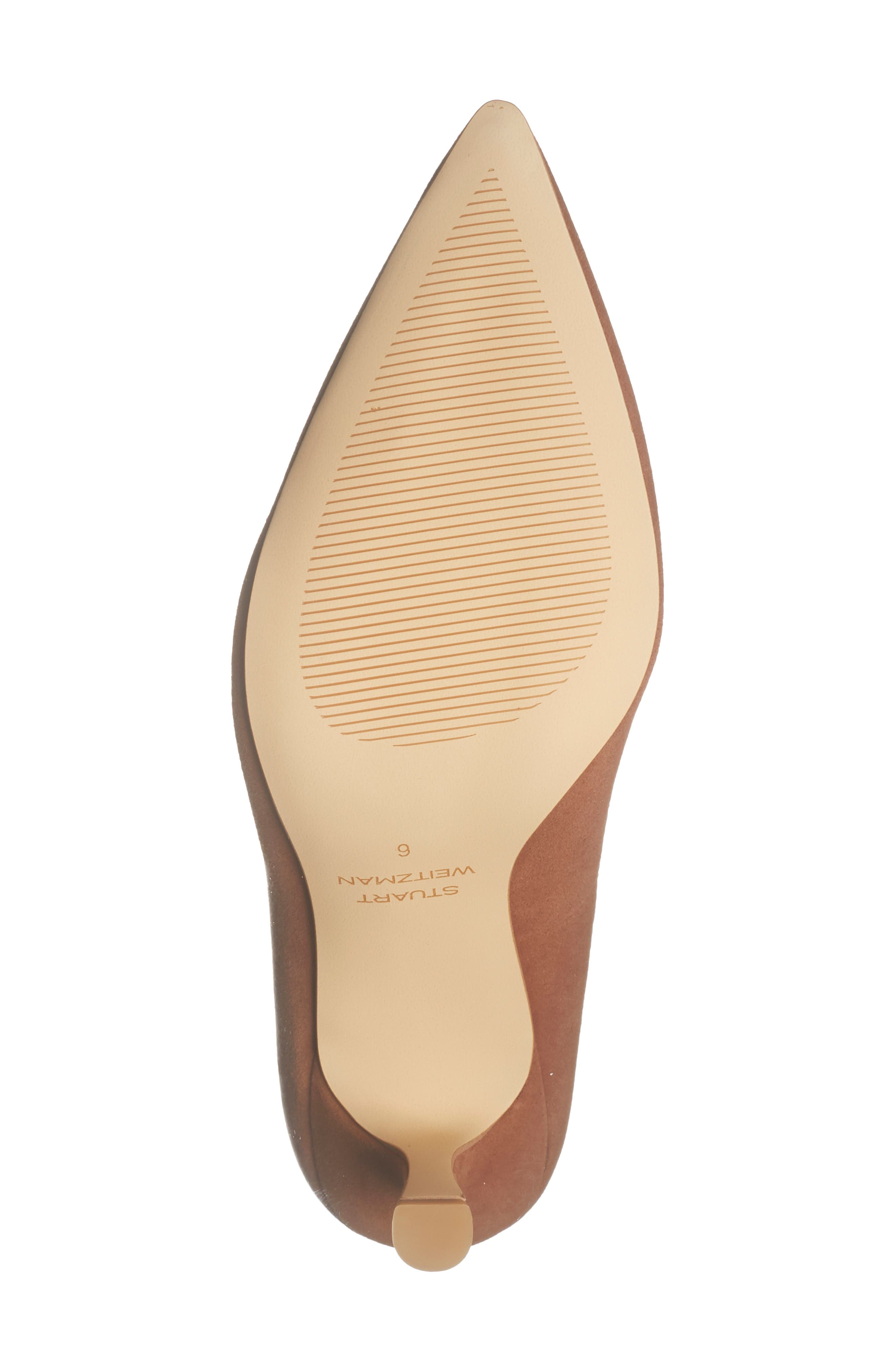 Isla Leather Pump, Alternate, color, SADDLE