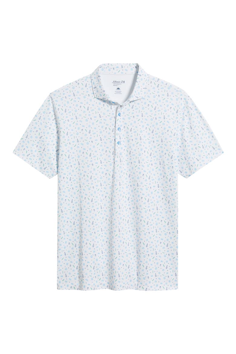 Burgers N' Beers Performance Polo, Alternate, color, WHITE