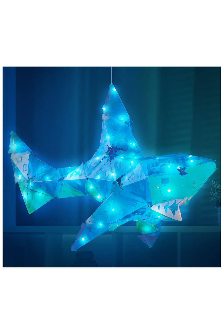 Creatto Shimmer Shark & Ocean Pals Light-Up Kit, Alternate, color, MULTI