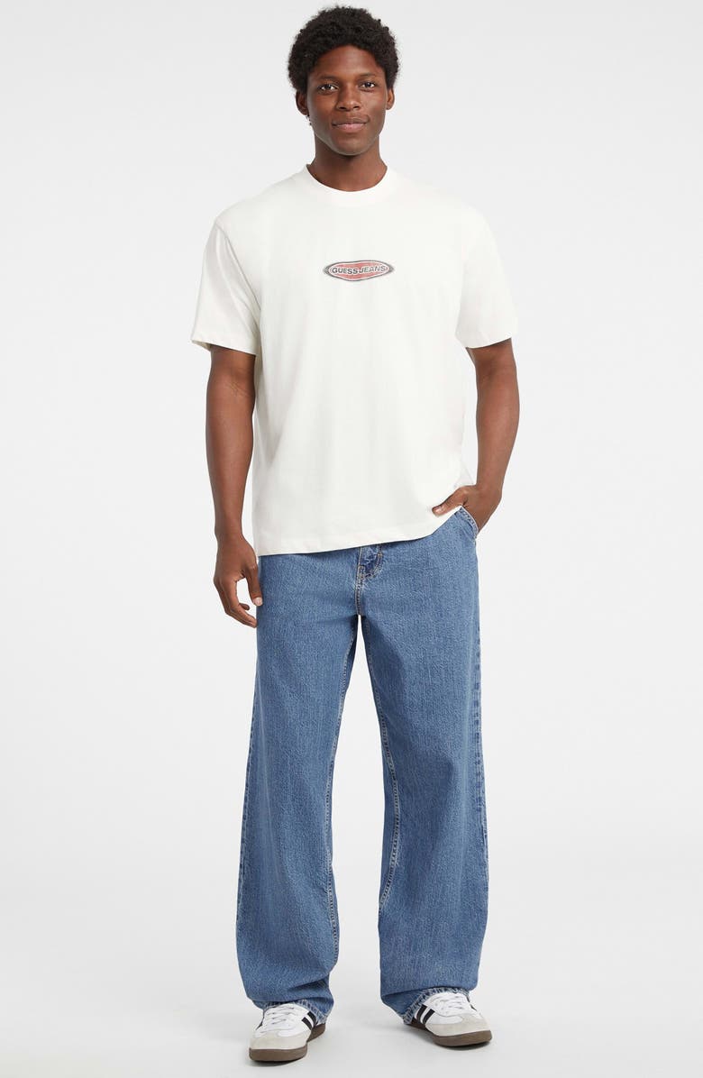 GUESS JEANS Logo Graphic T-Shirt, Alternate, color, 