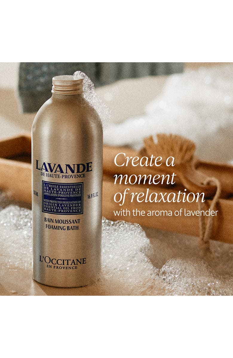 L'Occitane Lavender Foaming Bath, Alternate, color, Lavender