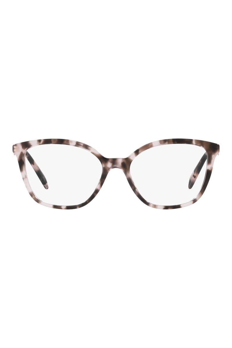 54mm Butterfly Optical Glasses, Main, color, PINK TORTOISE