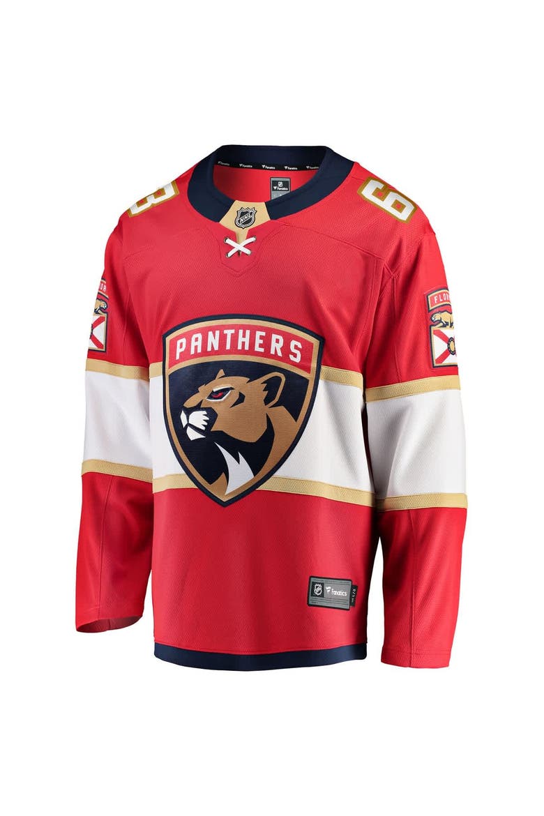 Men's Fanatics Brad Marchand Red Florida Panthers Home Breakaway Jersey, Alternate, color, Red