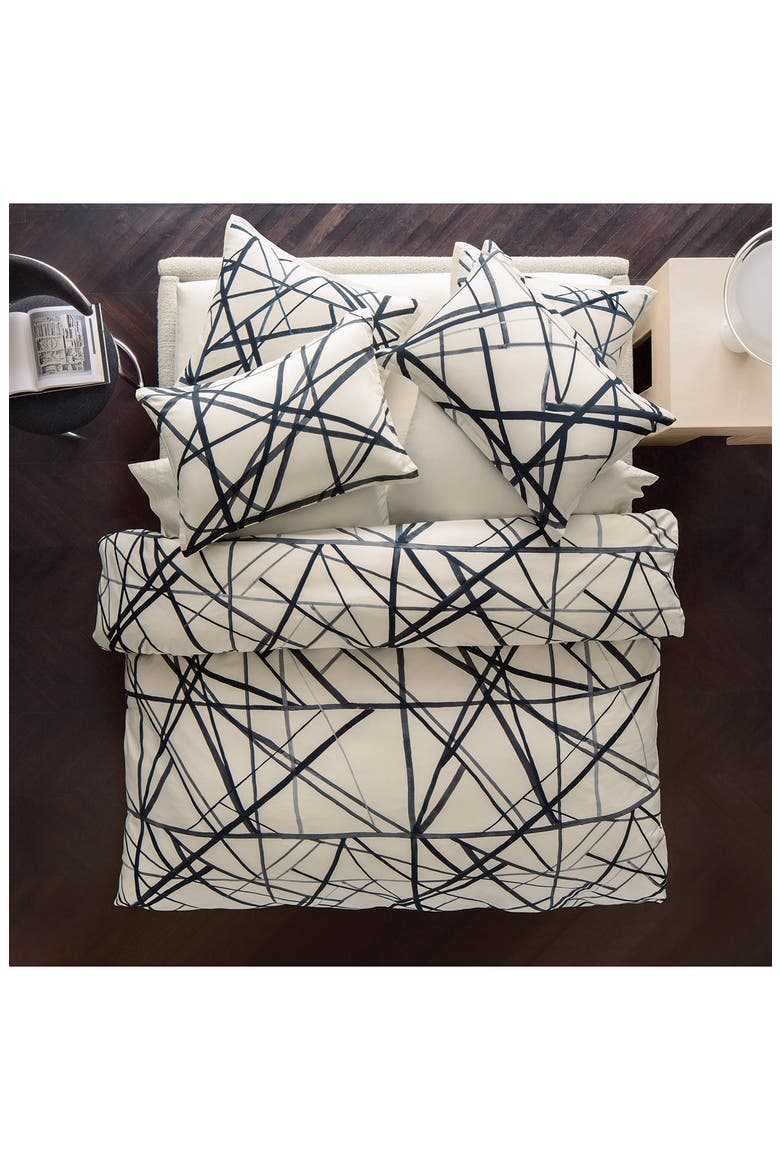 'Paragon' Duvet Cover, Main, color, EBONY