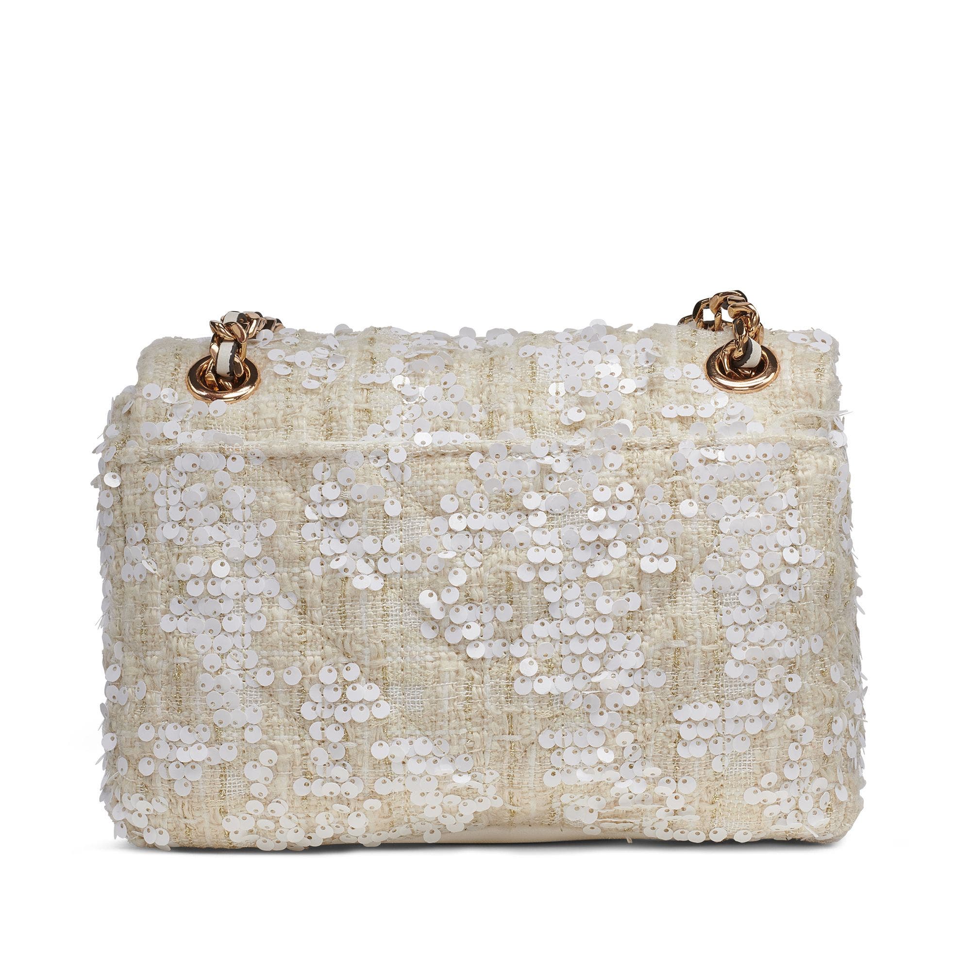 Lafayette Boucle+sequins Crossbody, Alternate, color, Winter White