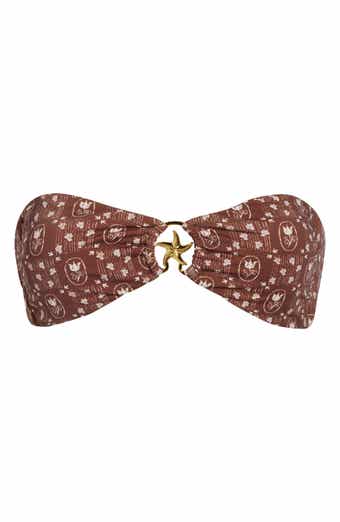 Lotus Bandeau Bikini Top