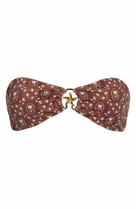 Lotus Bandeau Bikini Top