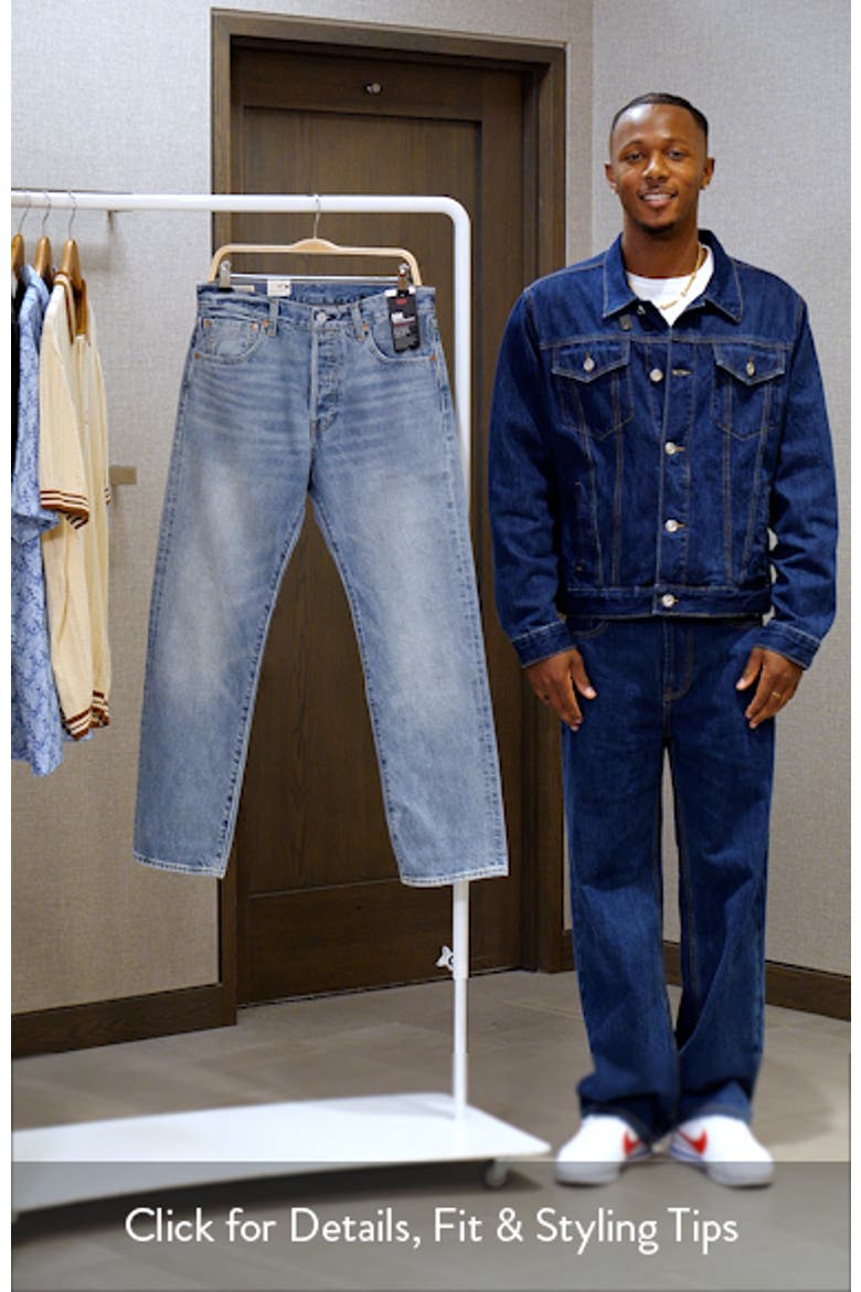 LEVI’S / 80's 501 selvedge denim pants 501® '93 Straight Leg Selvedge Jeans (Men) | Nordstrom