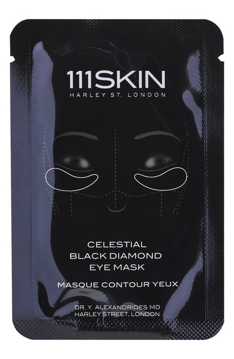 8-Pack Celestial Black Diamond Eye Mask