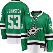 FANATICS Men's Fanatics Wyatt Johnston Kelly Green Dallas Stars Home Breakaway Player Jersey