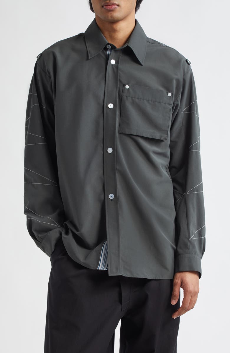 KIKO KOSTADINOV Solva Button-Up Shirt, Main, color, 