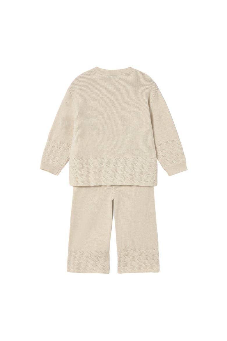 Knit Set, Alternate, color, Beige