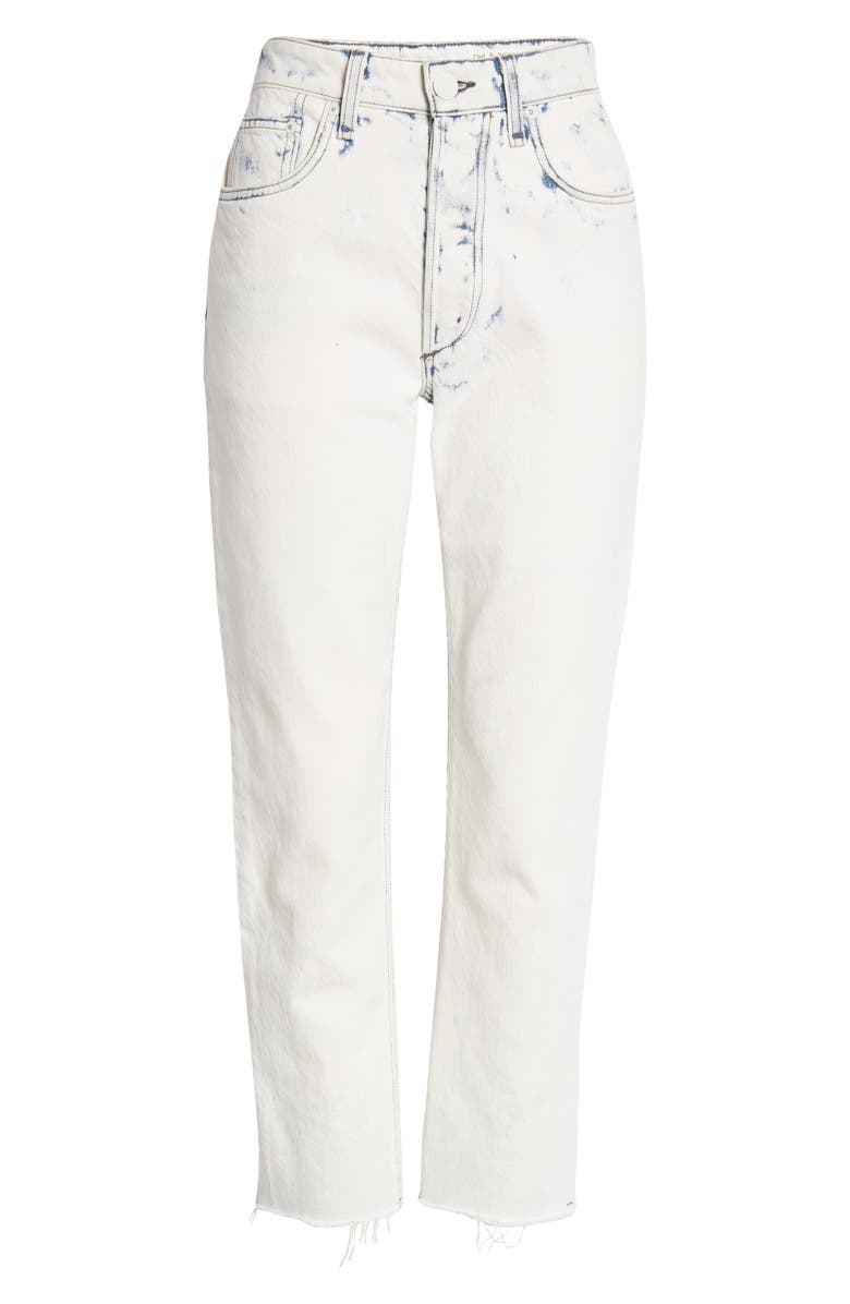 rag & bone Nina High Waist Ankle Cigarette Jeans, Main, color, Half Moon