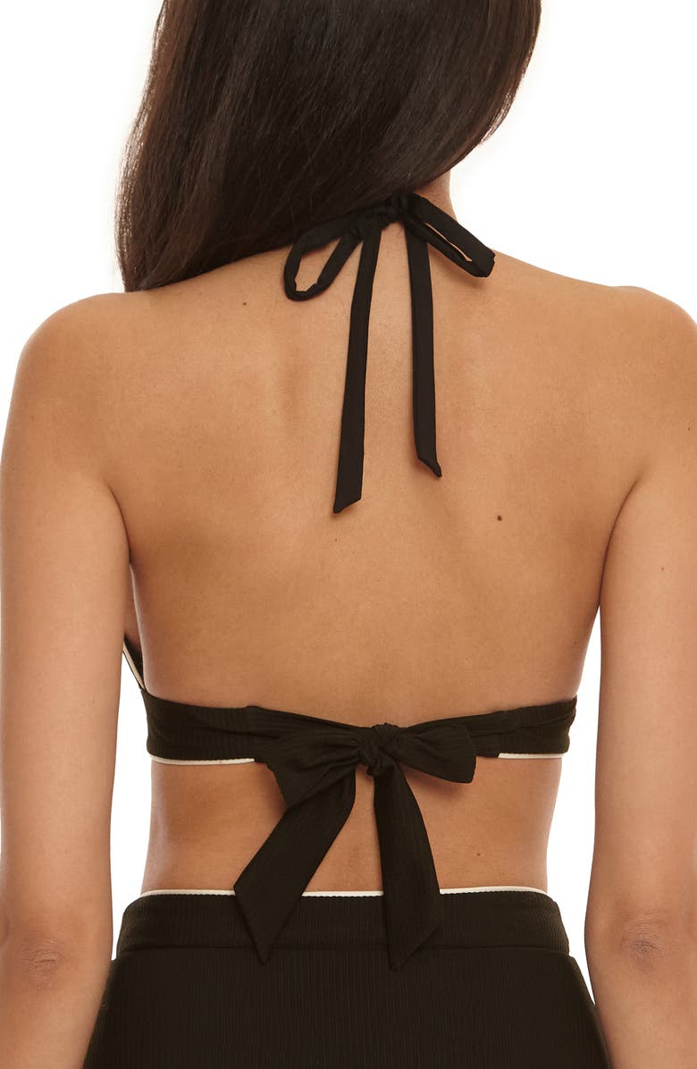 Trina Turk Corinth Triangle Bikini Top, Alternate, color, 