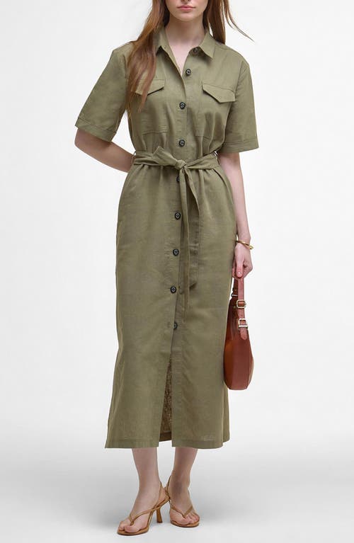 BARBOUR BARBOUR NICOLE MAXI SHIRTDRESS
