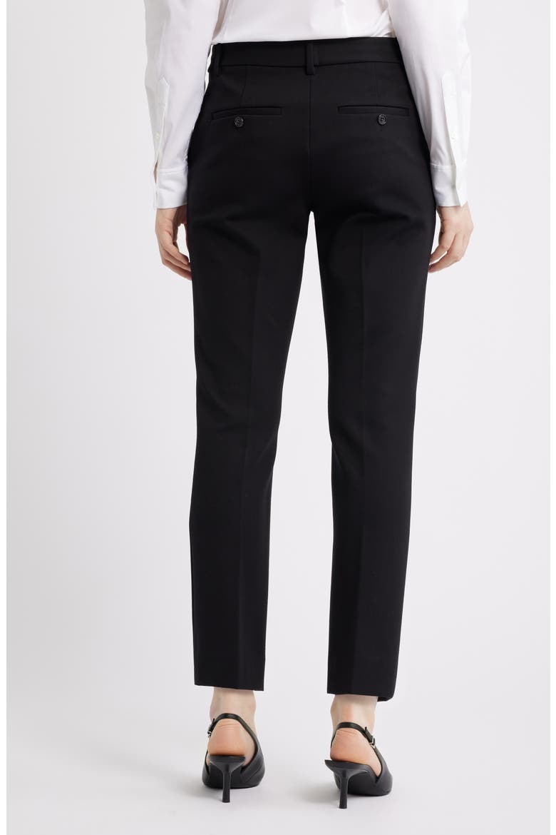 Treeca Ponte Crop Pants, Alternate, color, BLACK