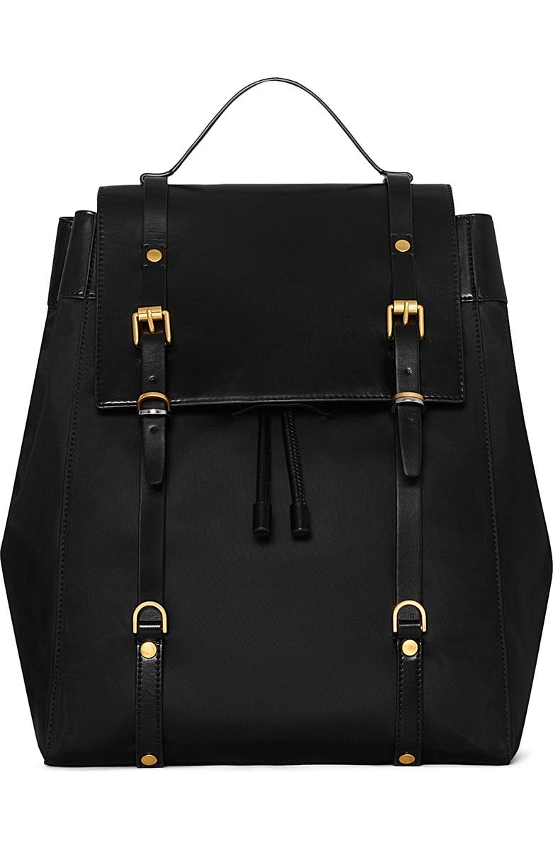 Rebecca Minkoff Surplus Nylon Backpack, Main, color, Black