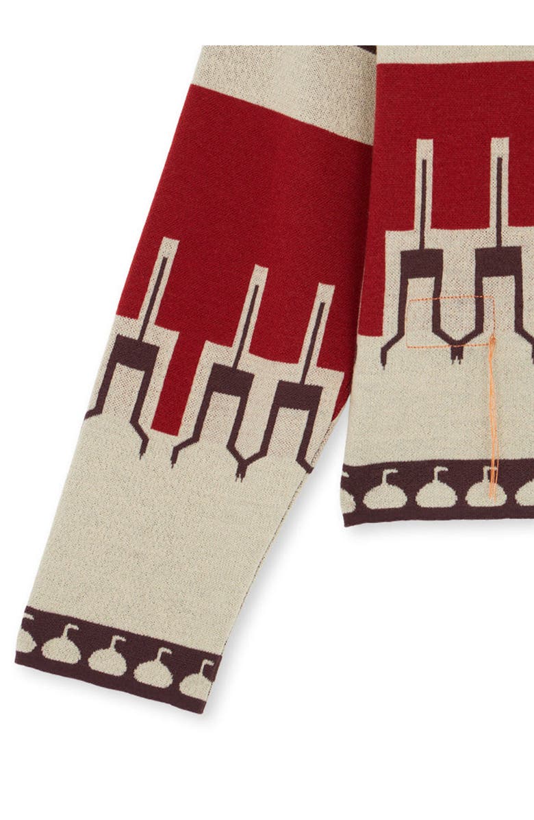 Fortela Pattern Cardigan, Alternate, color, Multicolor