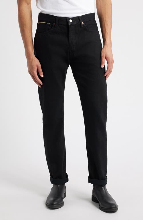 EDWIN Straight Leg Jeans in Black Wet  product