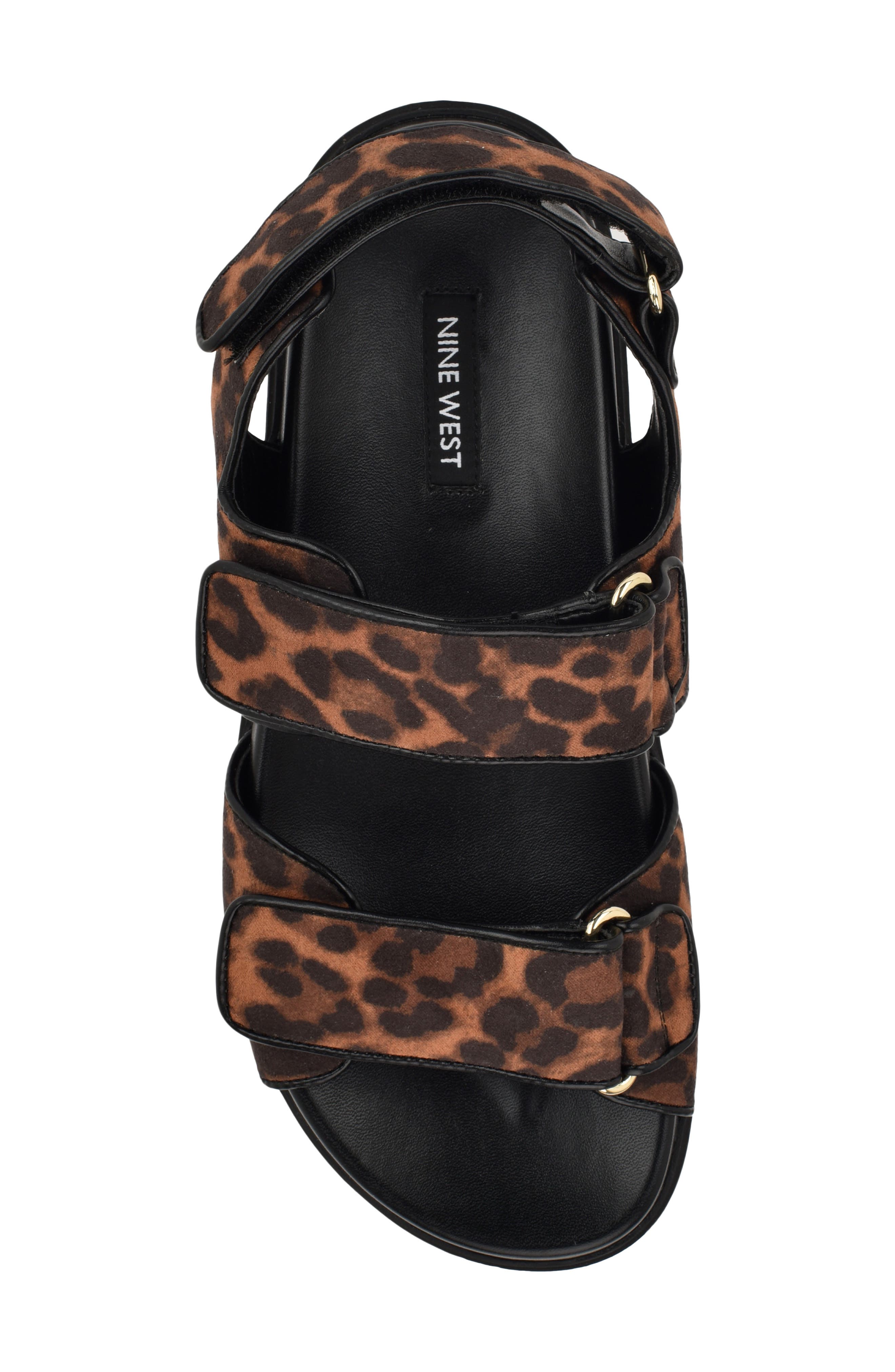 Tillee Quarter-Strap Sandal, Alternate, color, TAN/ BLACK/ BLACK