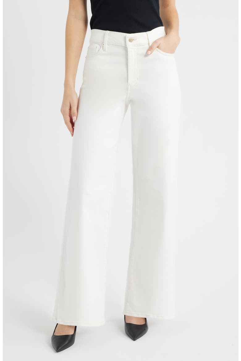 Le Slim Palazzo High Waist Wide Leg Jeans, Main, color, AU NATURAL CLEAN