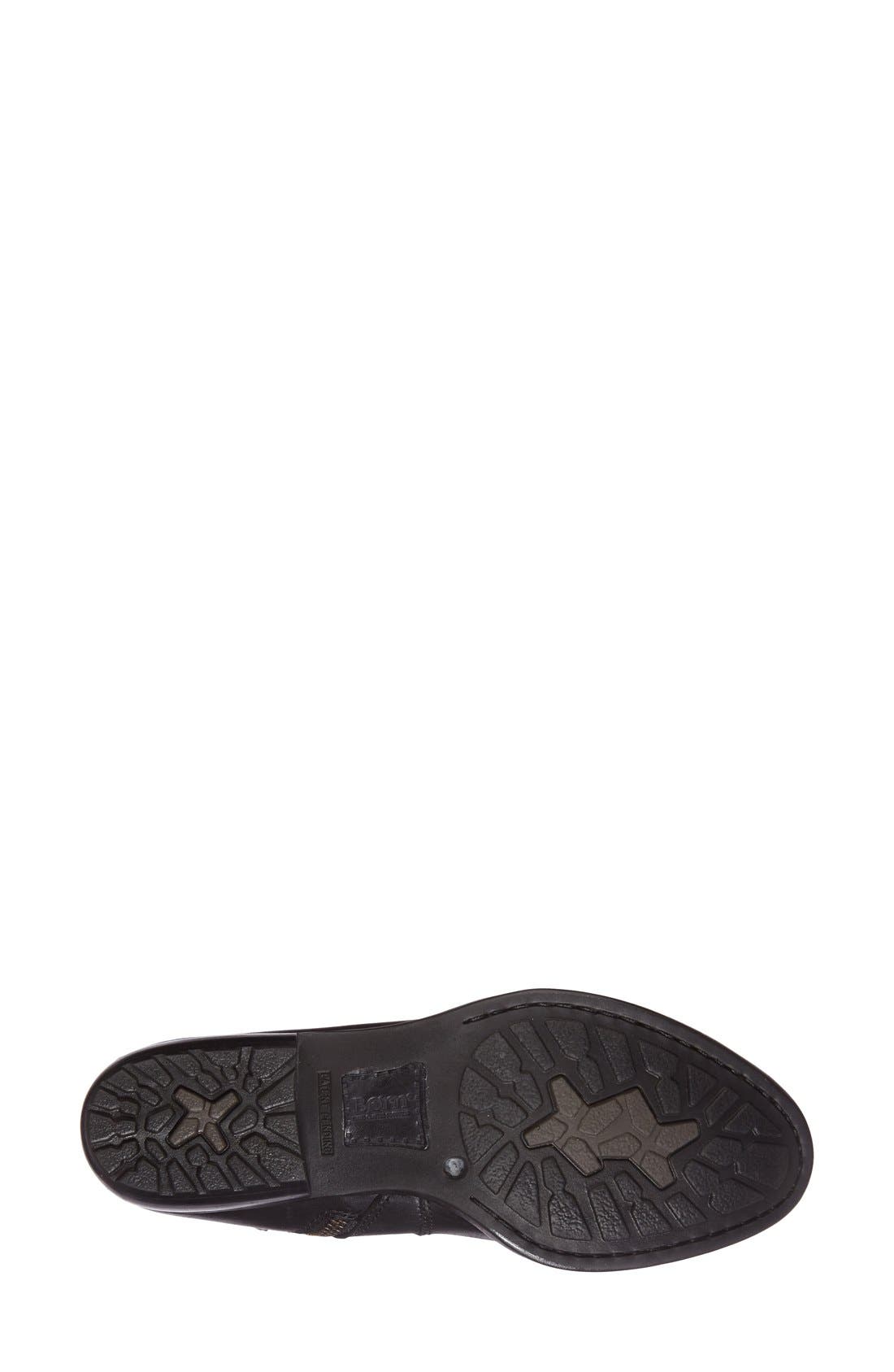 'Baily' Ankle Bootie (Nordstrom Exclusive), Alternate, color, BLACK LEATHER