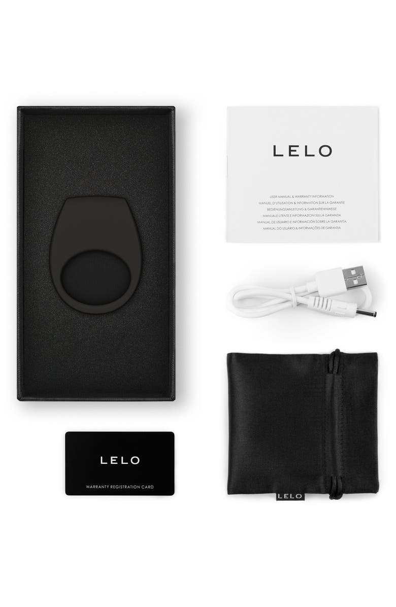 LELO TOR 3 Vibrating Couples Ring, Alternate, color, Black