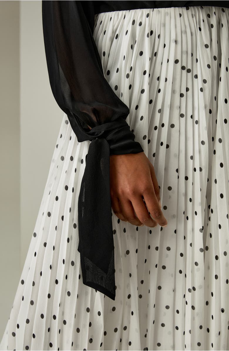 Lilysilk Floaty Batwing Sleeve Blouse Set, Alternate, color, Black