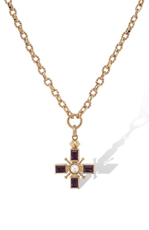 Byzantine Cross Necklace