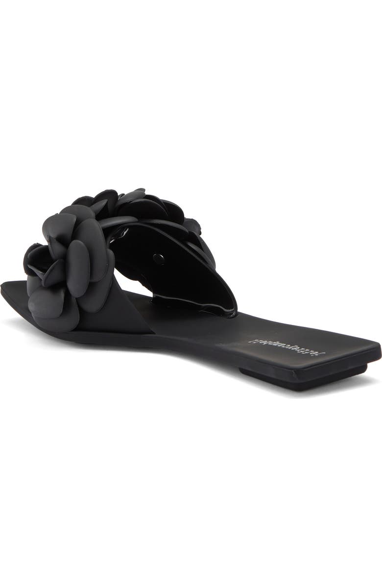 Jeffrey Campbell 3D Flower Jelly Slide Sandal, Alternate, color,