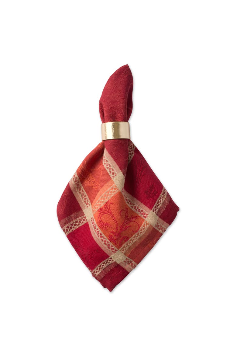 Harvest Wheat Jacquard Napkin Set/6, Alternate, color, Harvest Wheat