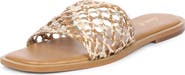 SAINT G Jade Woven Slide Sandal