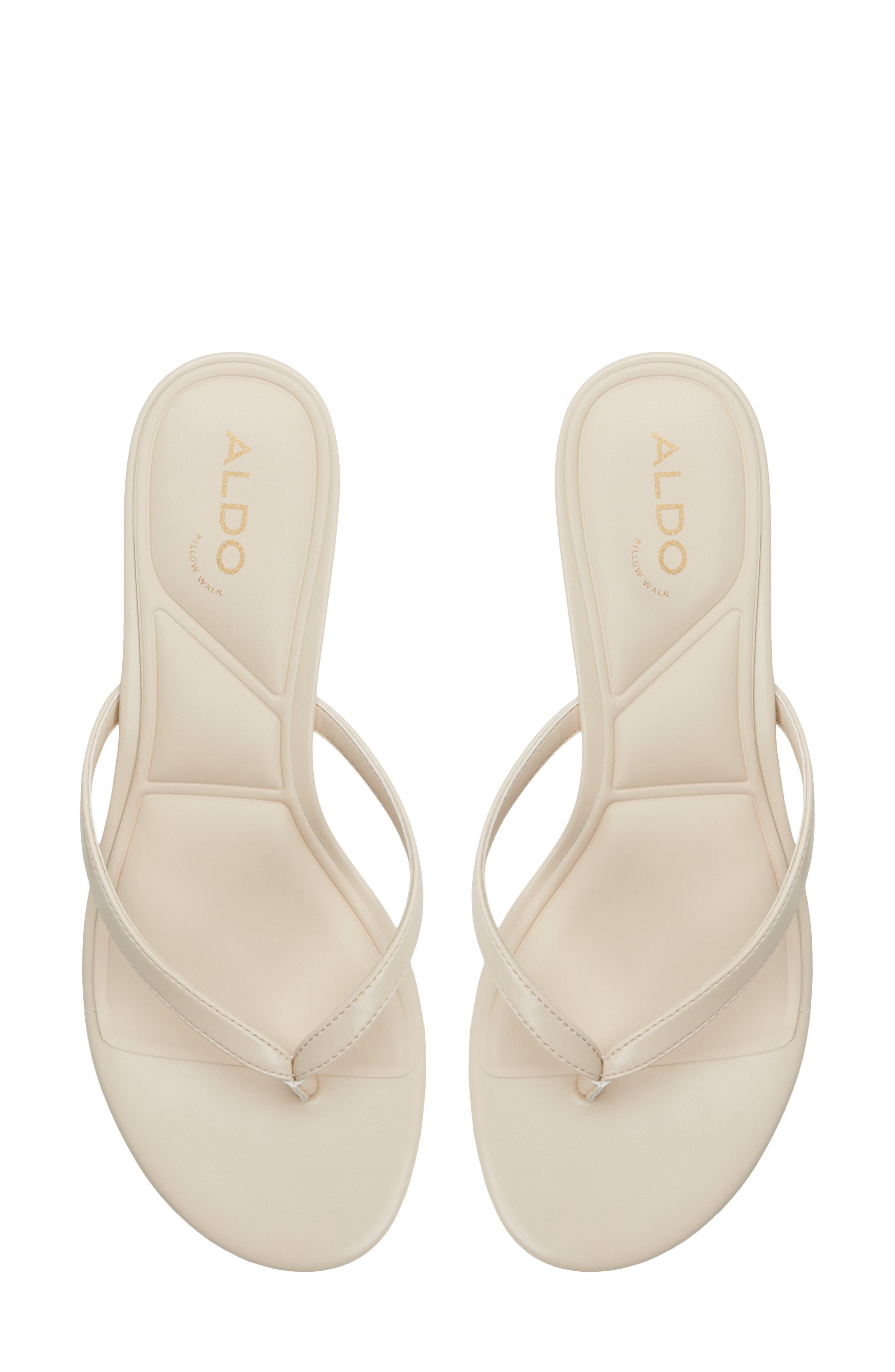 ALDO Lift Flip Flop, Alternate, color, Cream