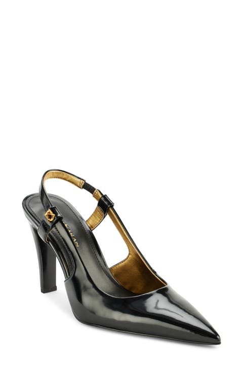 Donna Pointed Toe Slingback Pump (Women)