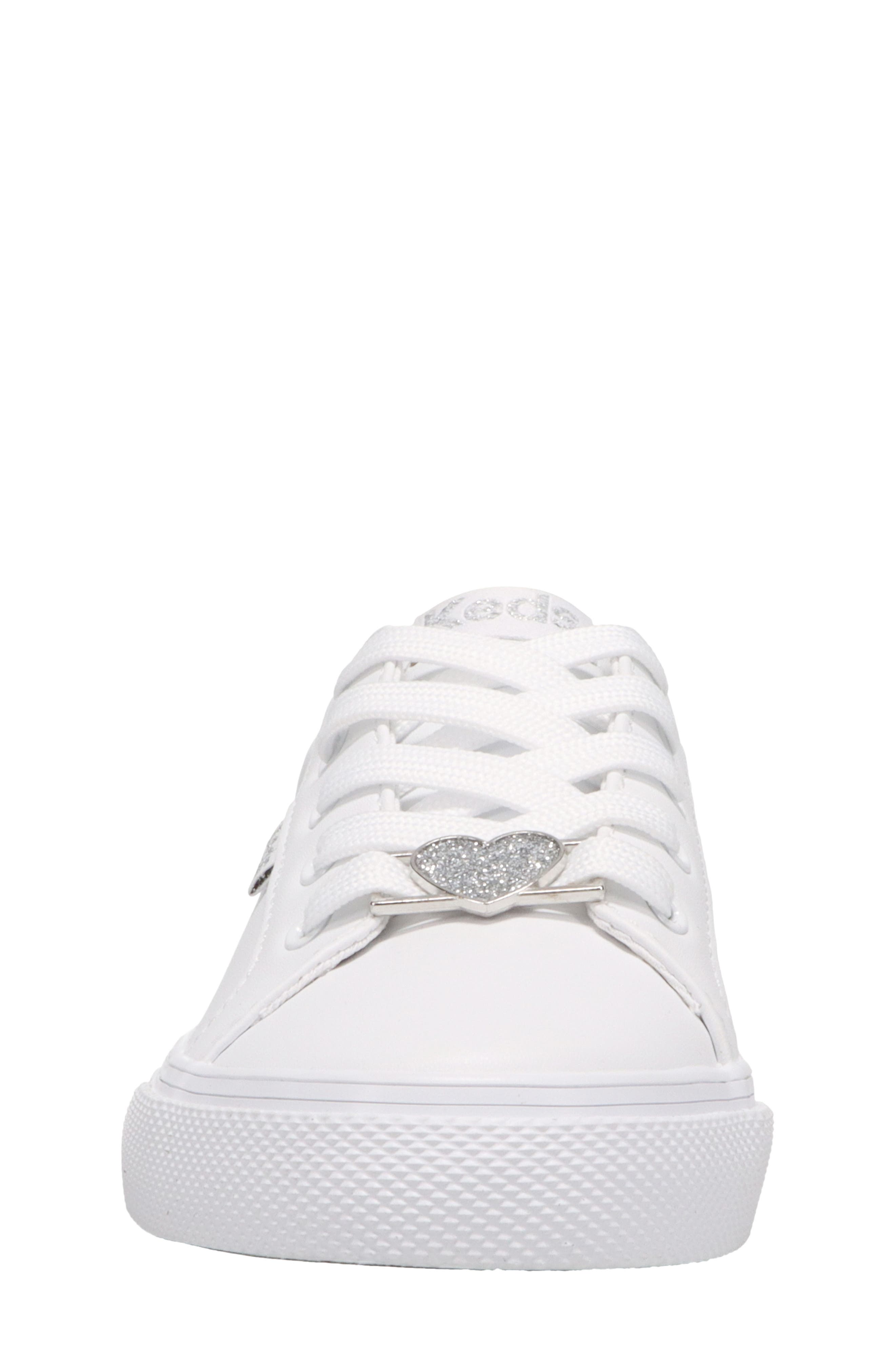Kids' Jumpkick Charms Sneaker, Alternate, color, WHITE
