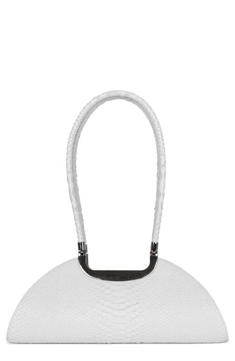 Retrograde Leather Shoulder Bag