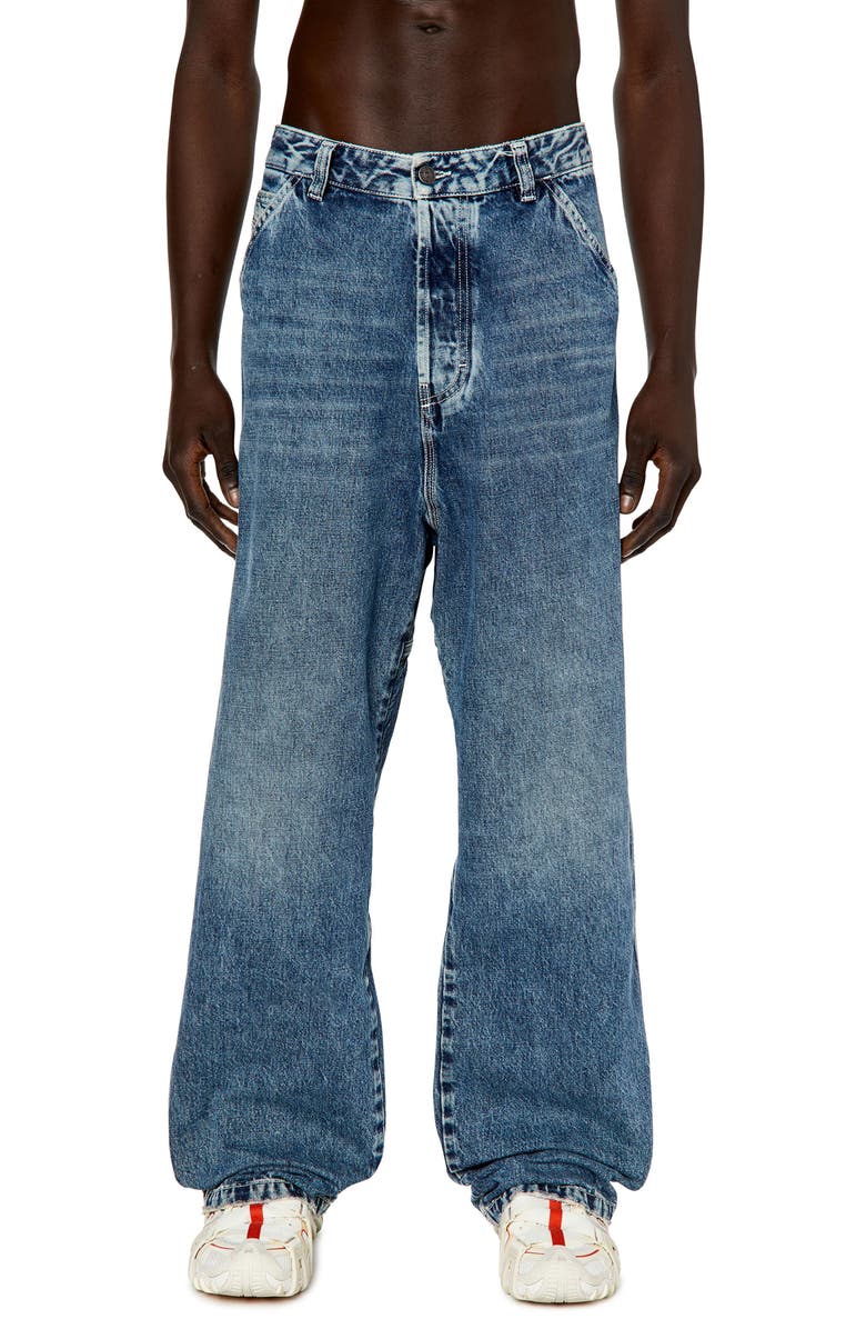 DIESEL<sup>®</sup> D-Livery Straight Leg Jeans, Main, color, 