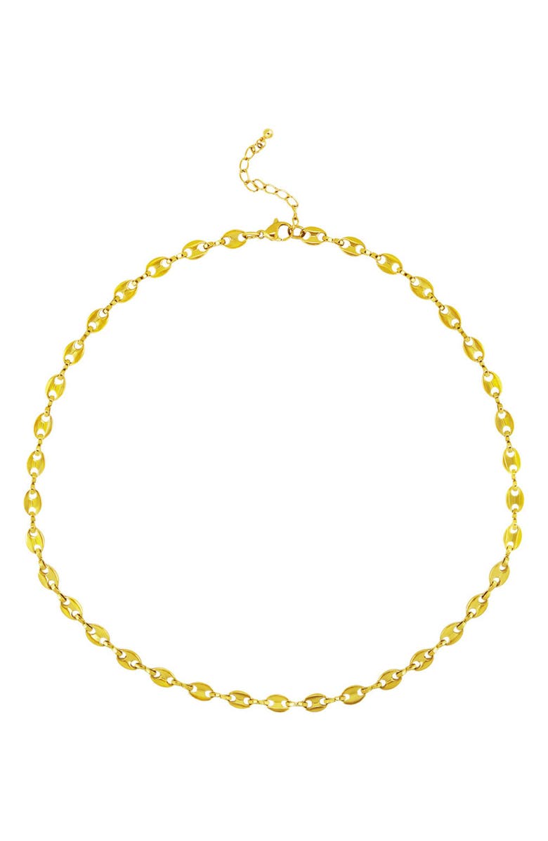 REBL Mariner Chain Necklace, Main, color, Gold